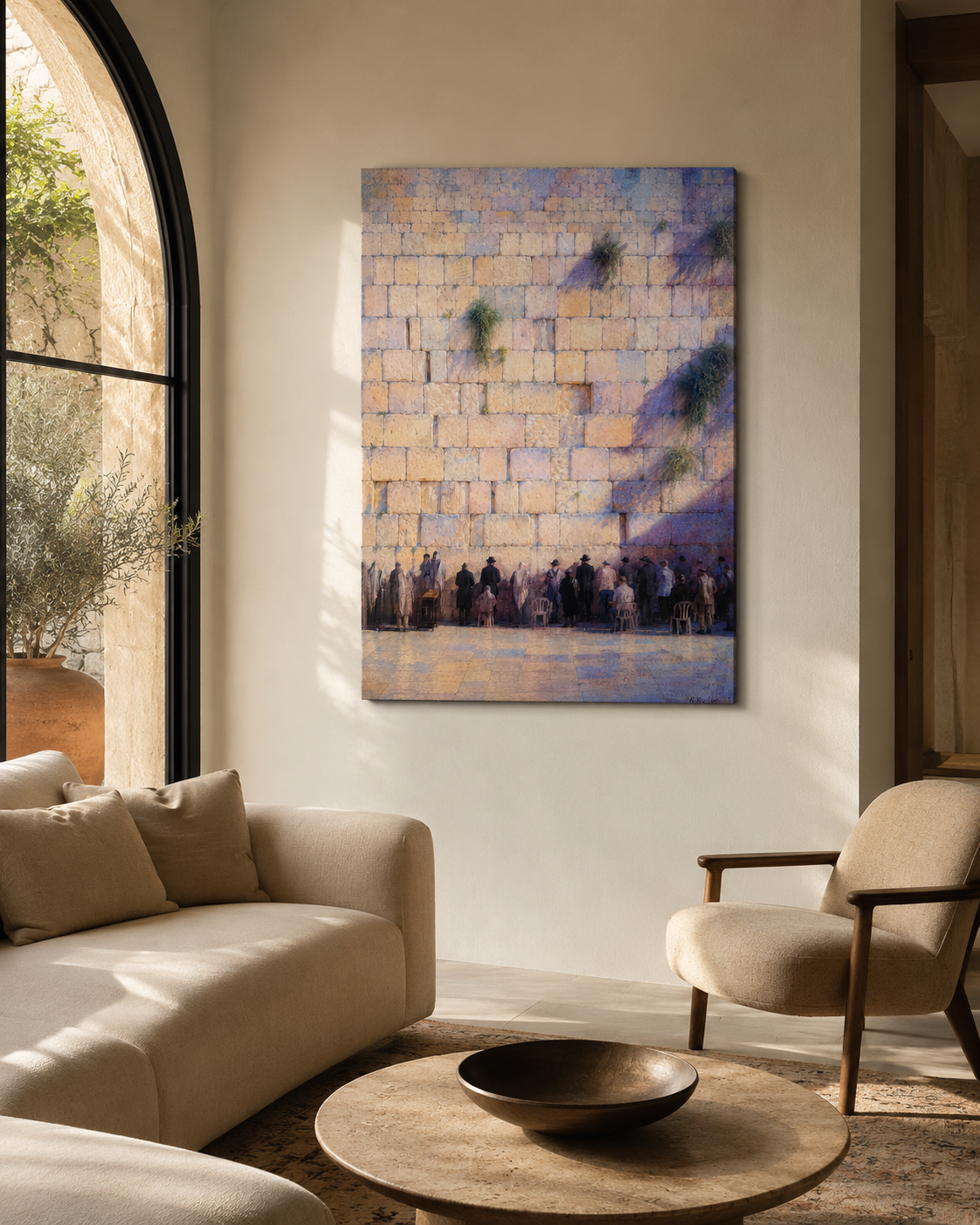 Light Upon the Western Wall